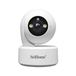 دوربین مدار بسته تحت شبکه وایرلس سری هوم (SRIHOME) مدل SH064 کیفیت تصویر 4K دارای دید درشب رنگی دوسال گارانتی اصلی+ ۶ ماه خدمات رایگان